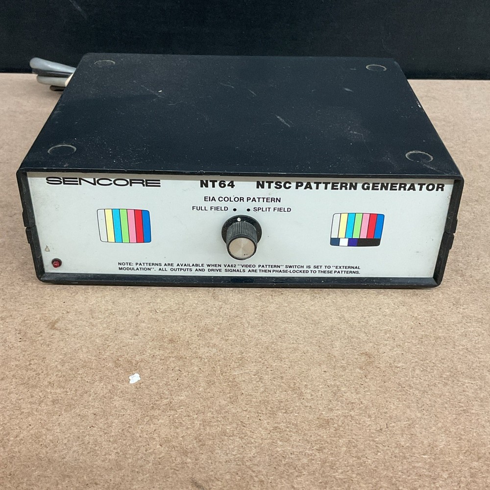 Vintage Sencore NT64 NTSC Pattern Generator