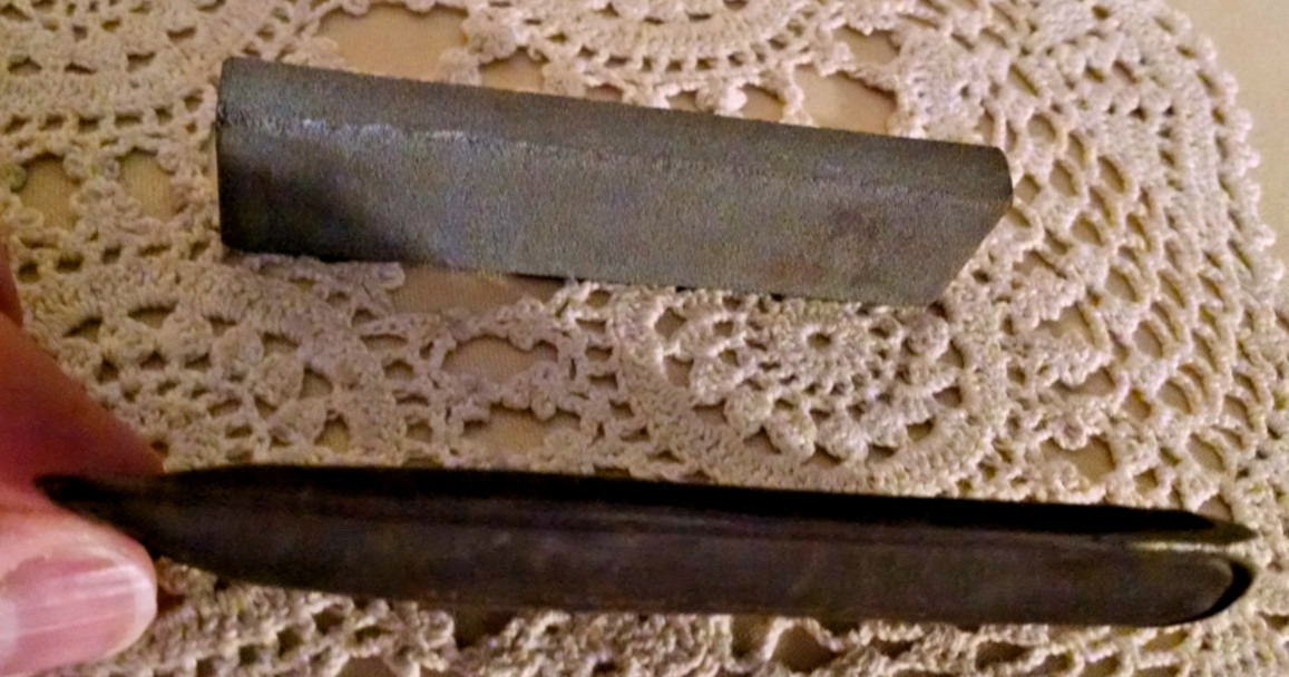 Dalton Implement Co Sharpening Stone Org Case Blytheville Arkansas Honing Tool