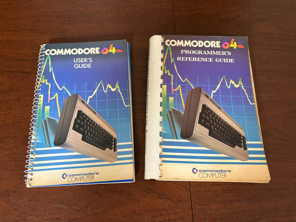 Commodore 64 Programmer's Reference and User's Guide 1st Edition - 2 Books