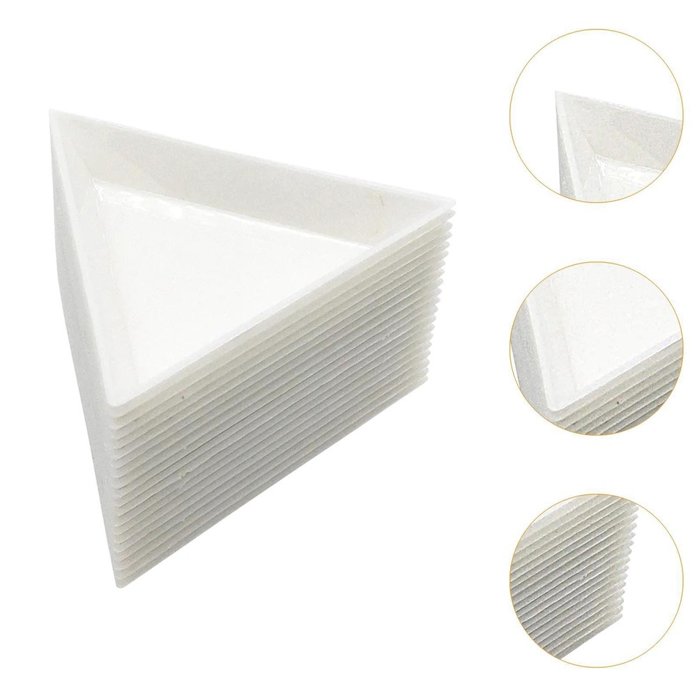 50Pcs Bead Sorting Trays Containers Multifunctional Organizer Manicure Tools