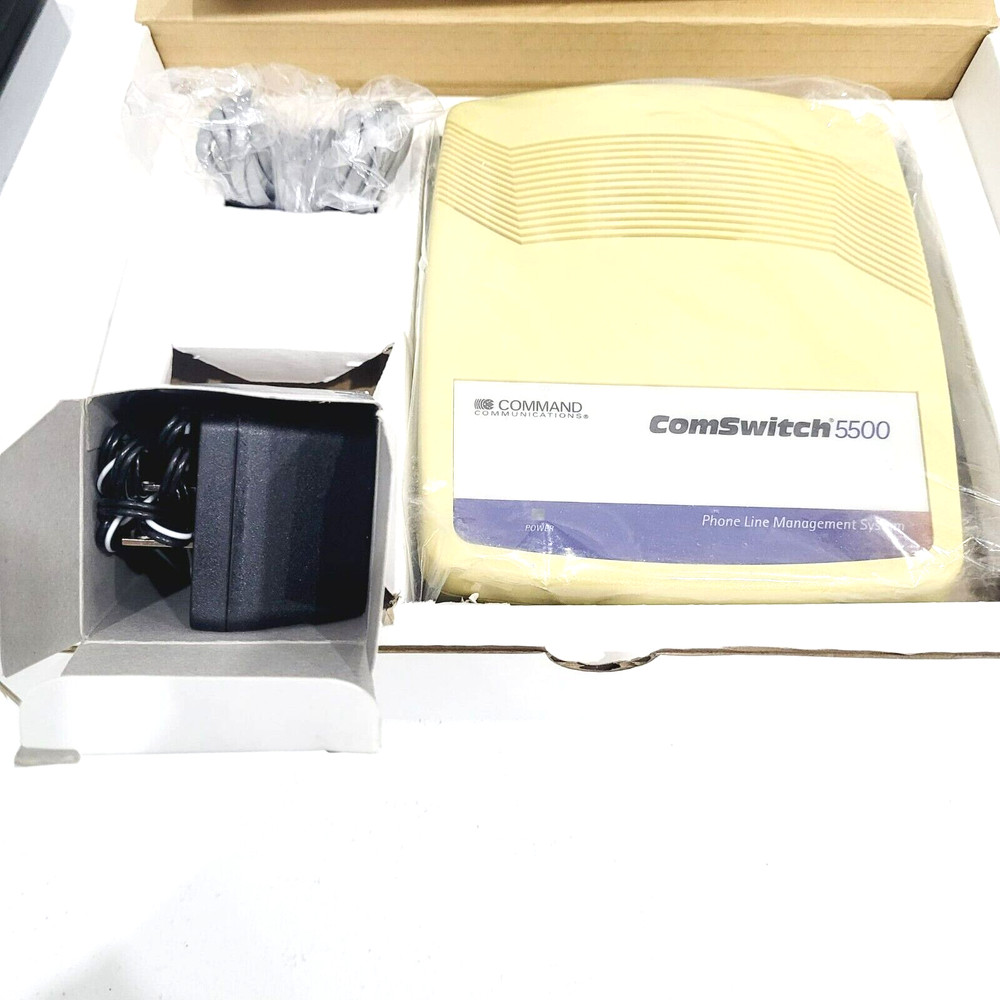 Command Communications Comswitch 5500 3-Port Phone/Fax Modem Line Sharing Device