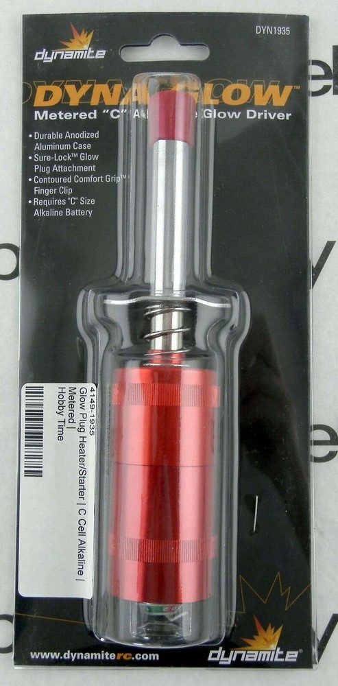 Dyna-Glow Metered "C" Size Alkaline Glow Driver/Igniter - Dynamite #DYN1935