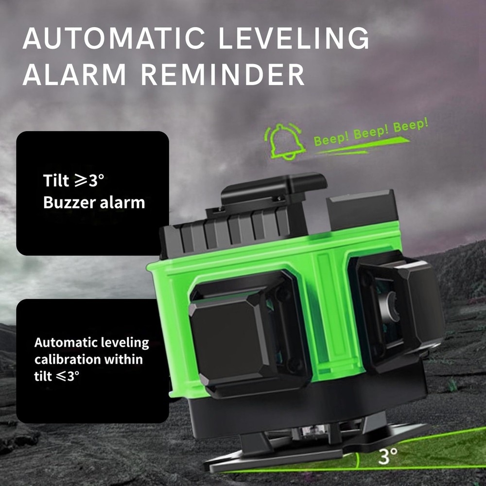 EODOJU Laser Level, Level Self Leveling Tool with Large, Green