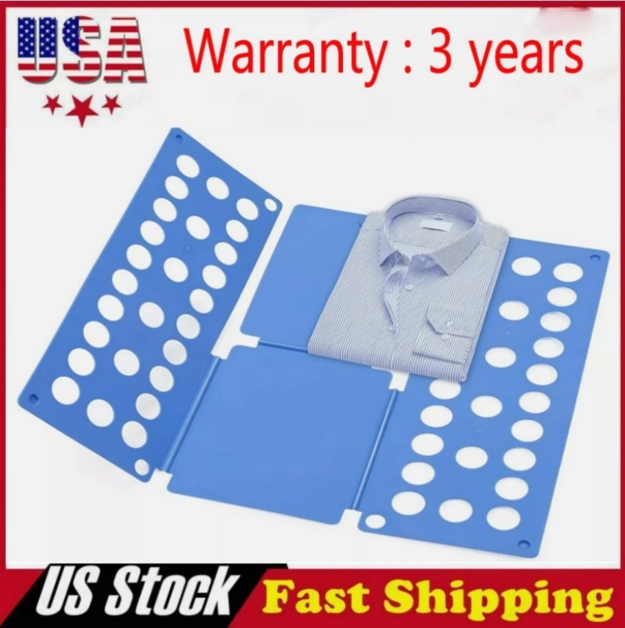 Adjustable T-Shirt Clothes Fast Folder Folding Board Laundry Organizer Child-&