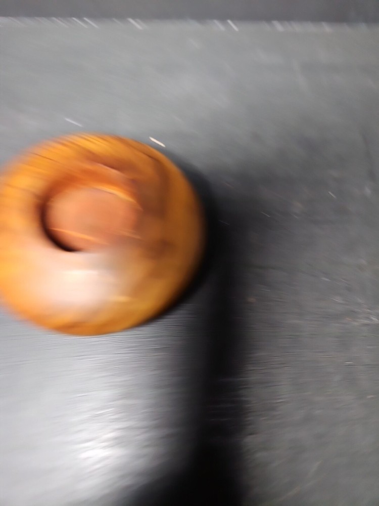 Wooden Round Disc Candle Holder