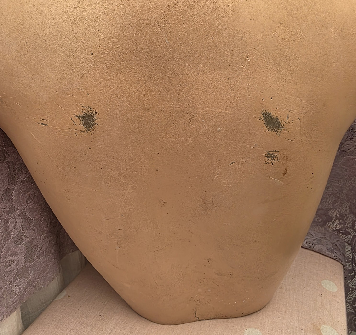 Vintage 'Vera' 1950's - 1960's Fibreglass Bust Manniquin