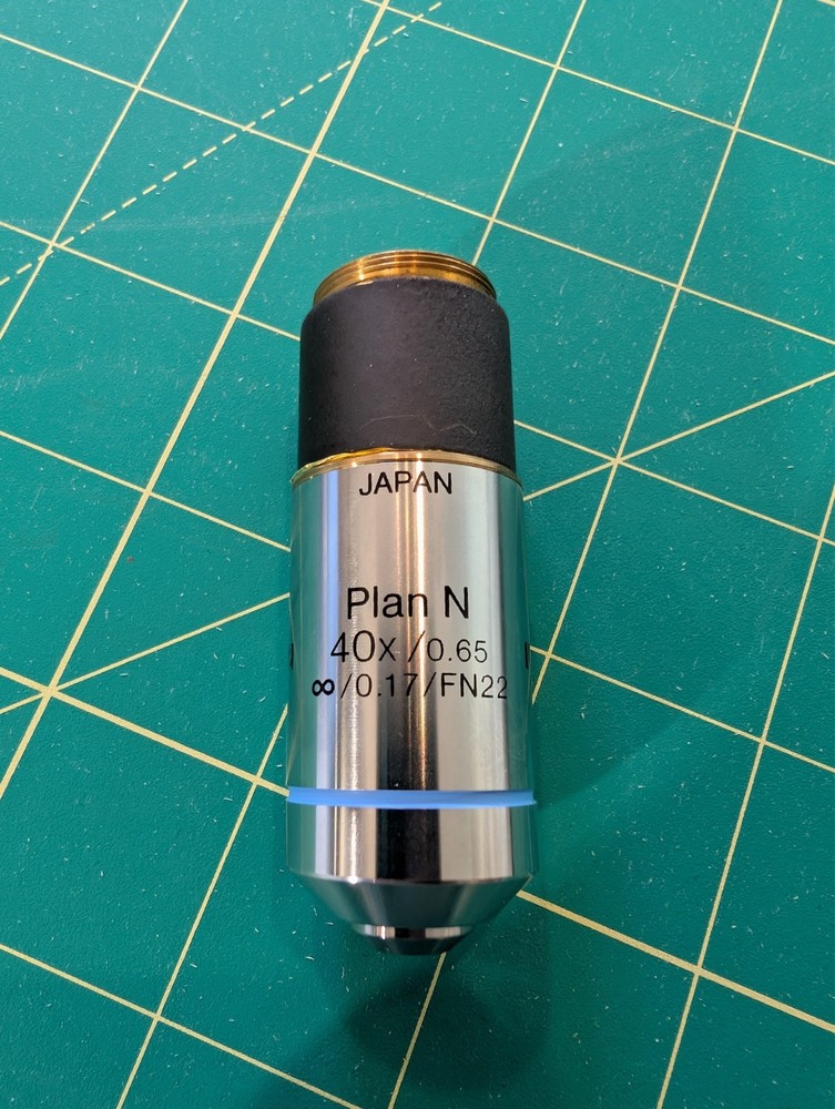 Olympus Microscope Objective Plan N 40x 0.65