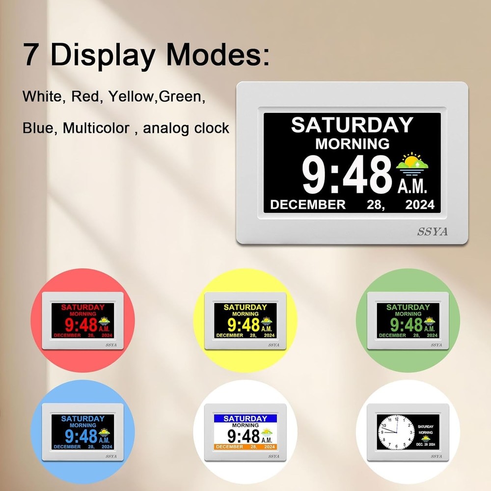 Extra-Large Digital Alarm Clock for Seniors