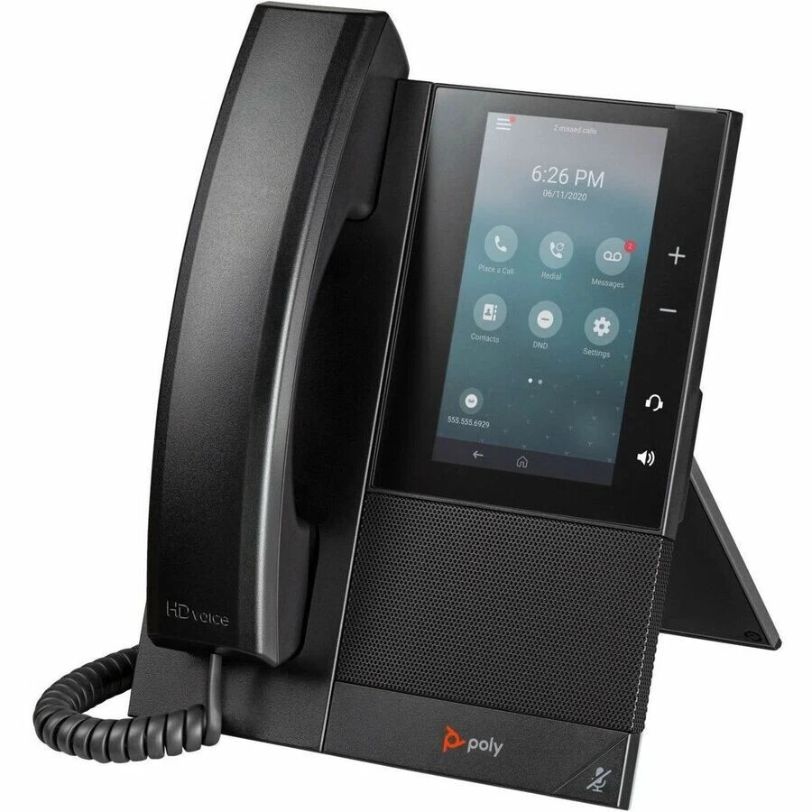NEW Polycom CCX 500 Business Media phone Open SIP + Power Supply 2200-49720-001