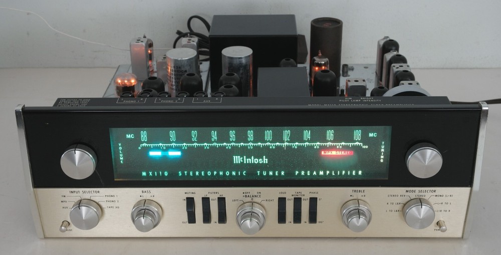 McIntosh MX110Z Stereo Tuner Preamplifier