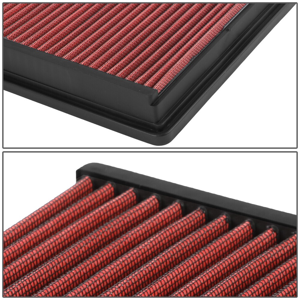 FOR 2002-2017 RAM 1500-5500 WASHABLE HIGH FLOW ENGINE DROP-IN AIR FILTER PANEL