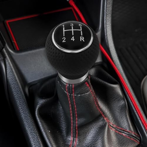 5 Speed Shift Knob, Manual Gear Shift Knobs Gear 5/Round Head R Down