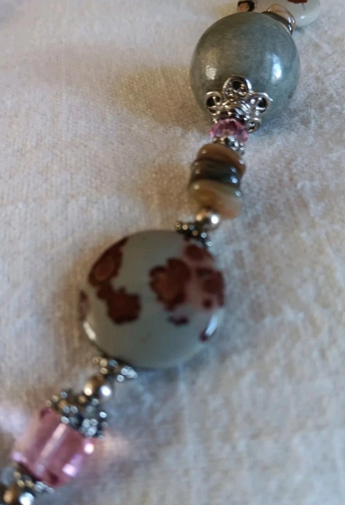 Most Unique Leopard Jasper Necklace