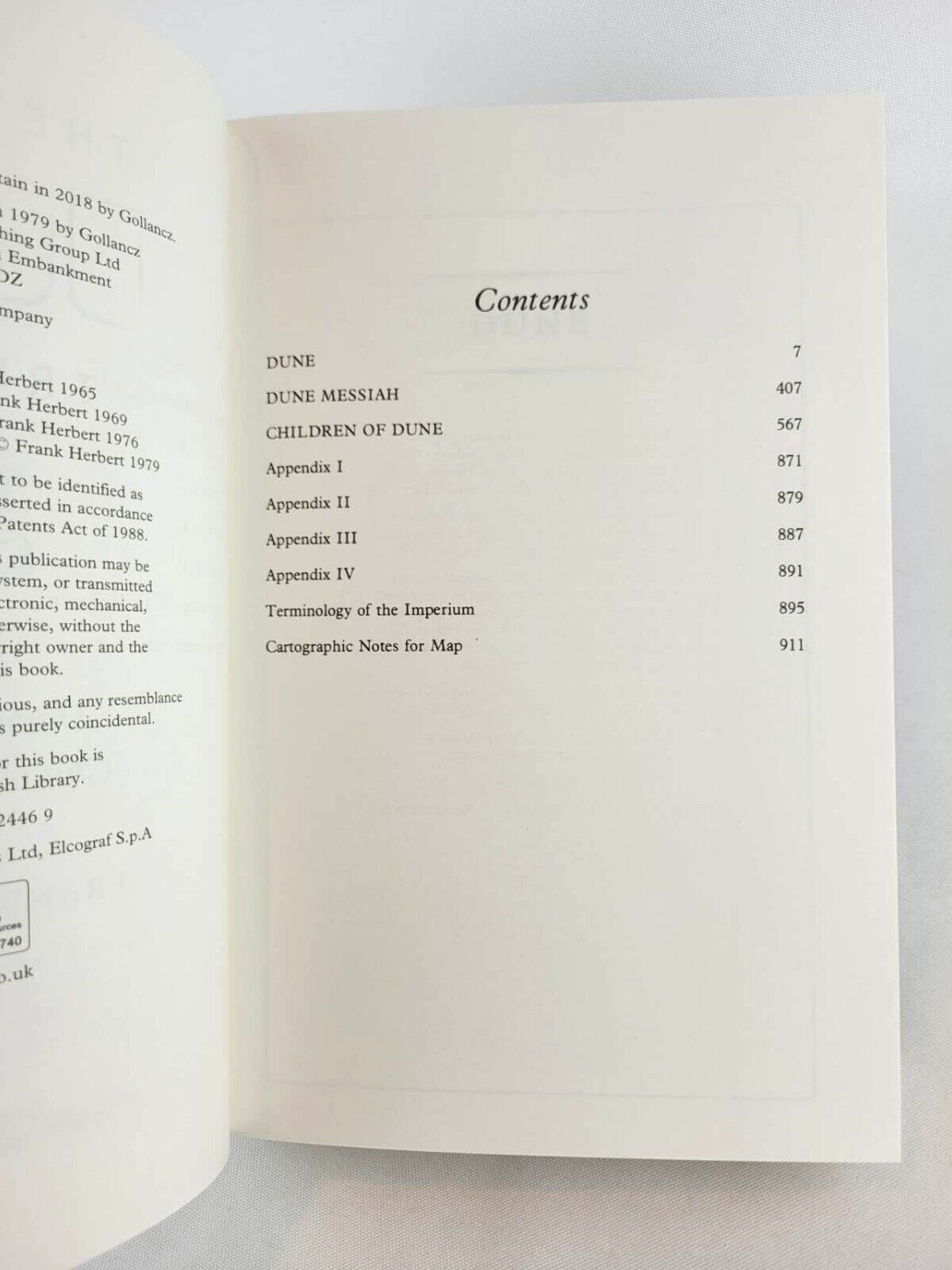 Frank Herbert THE GREAT DUNE TRILOGY & SECOND GREAT DUNE TRILOGY 2 Volumes Set