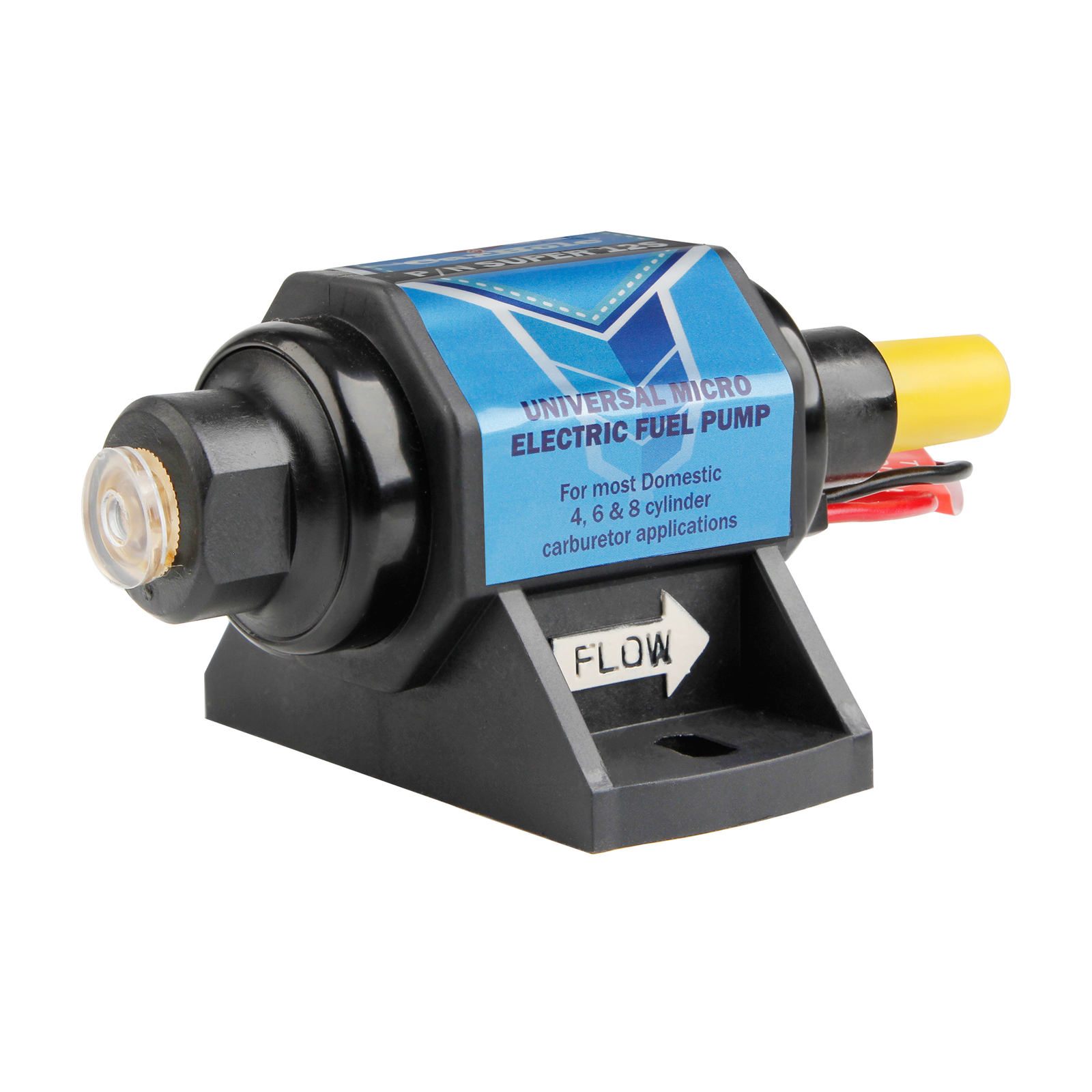 Universal Electric Fuel Pump Carburetor 12V Gas Diesel Inline Pump 35 GPH 5-9PSI