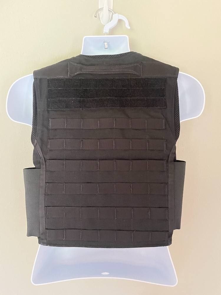 SECOND CHANCE Standard Armor Carrier Side Open Small 2015-1715 Black Molle