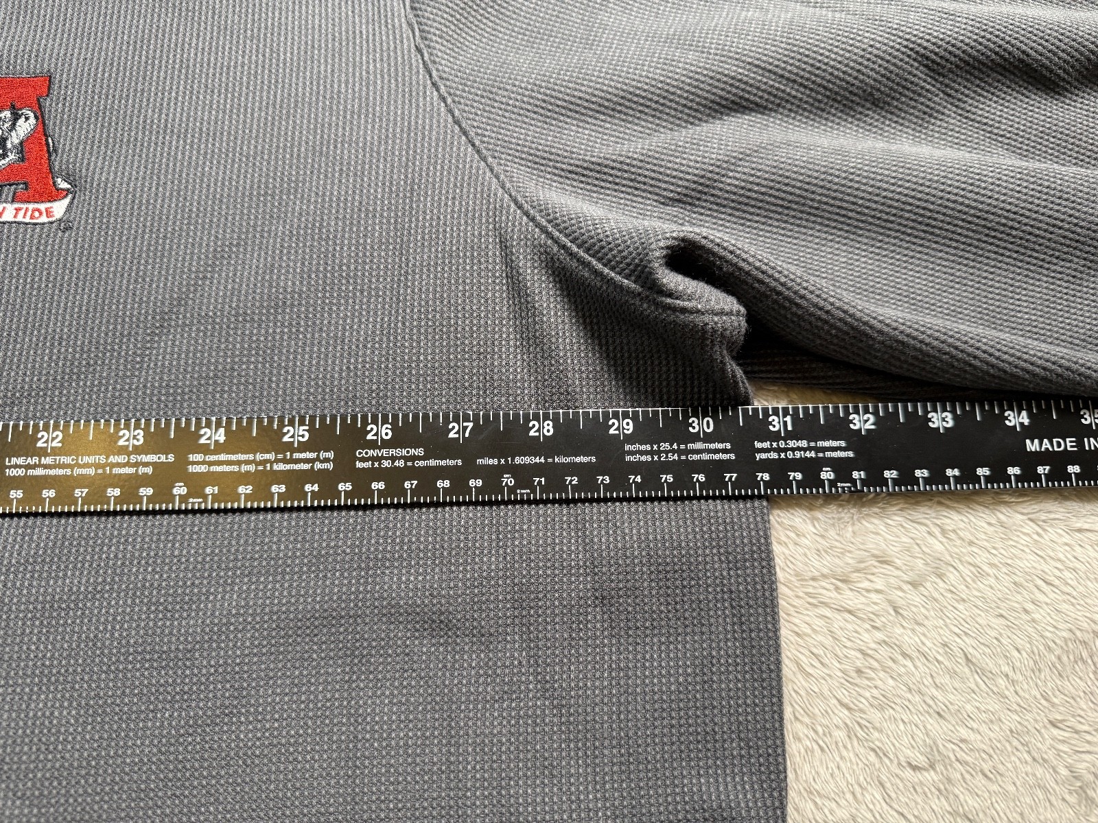 Men's Nike Anthracite Alabama Crimson Tide 2024 Sideline Coaches L/S 4XL 287