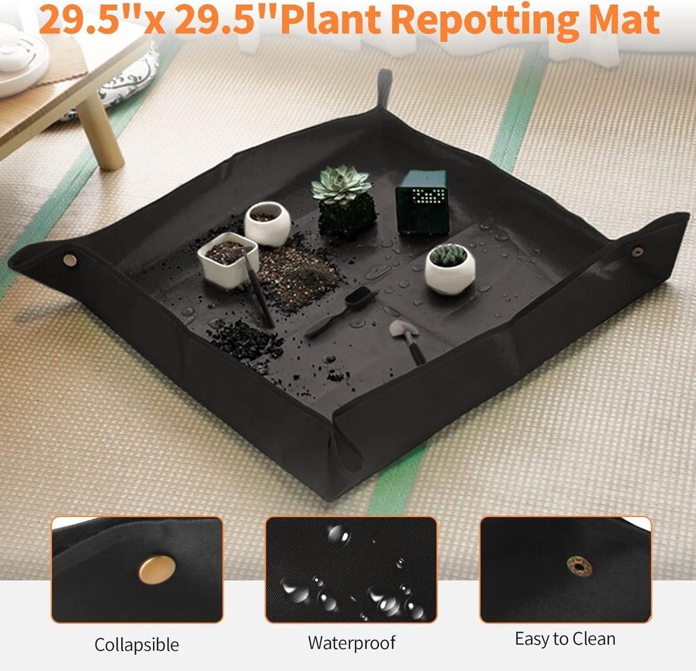 Durable Bonsai Tools with Waterproof Mat - Ideal for Pruning & Shaping Trees