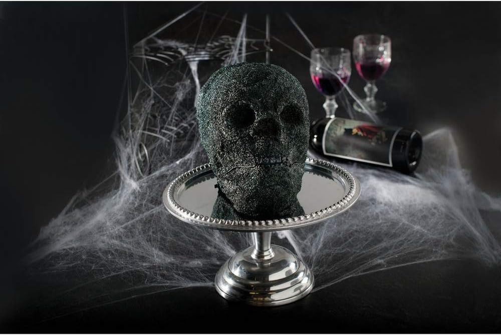 Haunted Skull Cake Pan, 9 Cups, Bronze