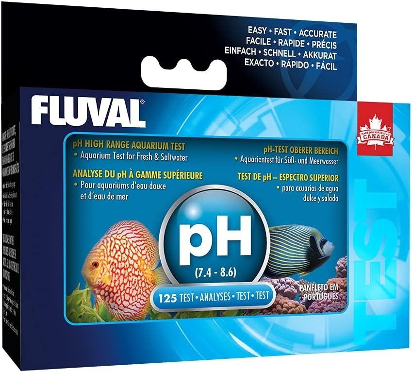 Fluval pH High Range Test Kit, Fresh & Salt