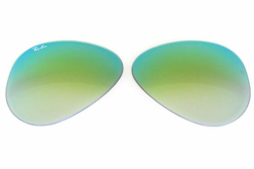 Ray Ban 3025 55 Replacement Lenses Green Gradient Mirror
