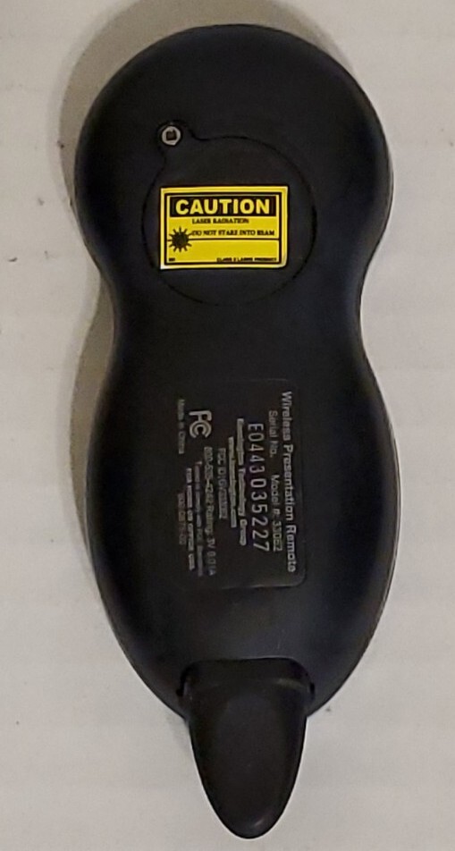 Kensington 33062 Wireless Presentation Remote Red Laser Pointer with USB Dongle