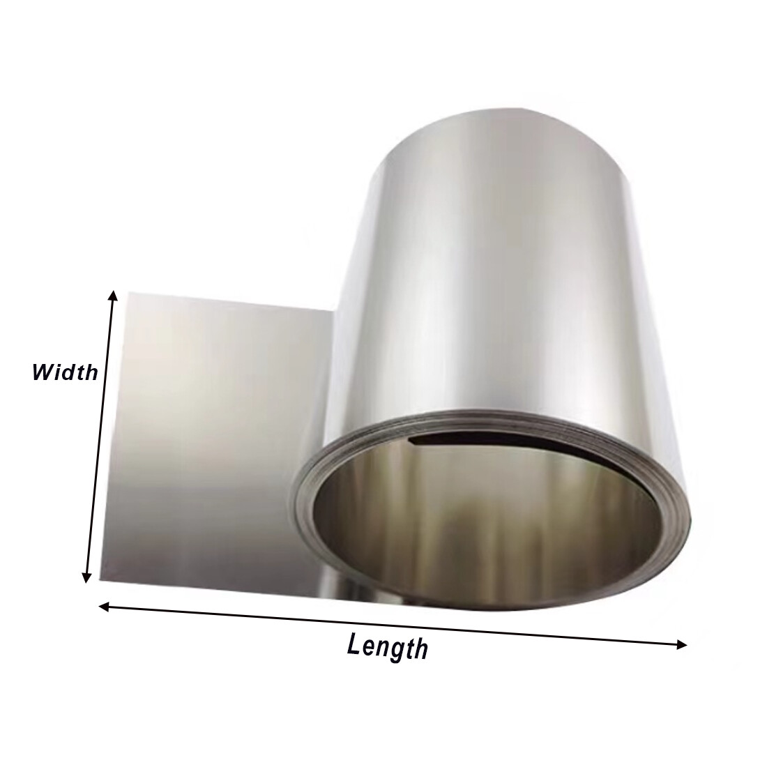 T2 Nickel Plated Copper Strip 0.1-1mm Silvering Metal Thin Plate Band Foil Sheet