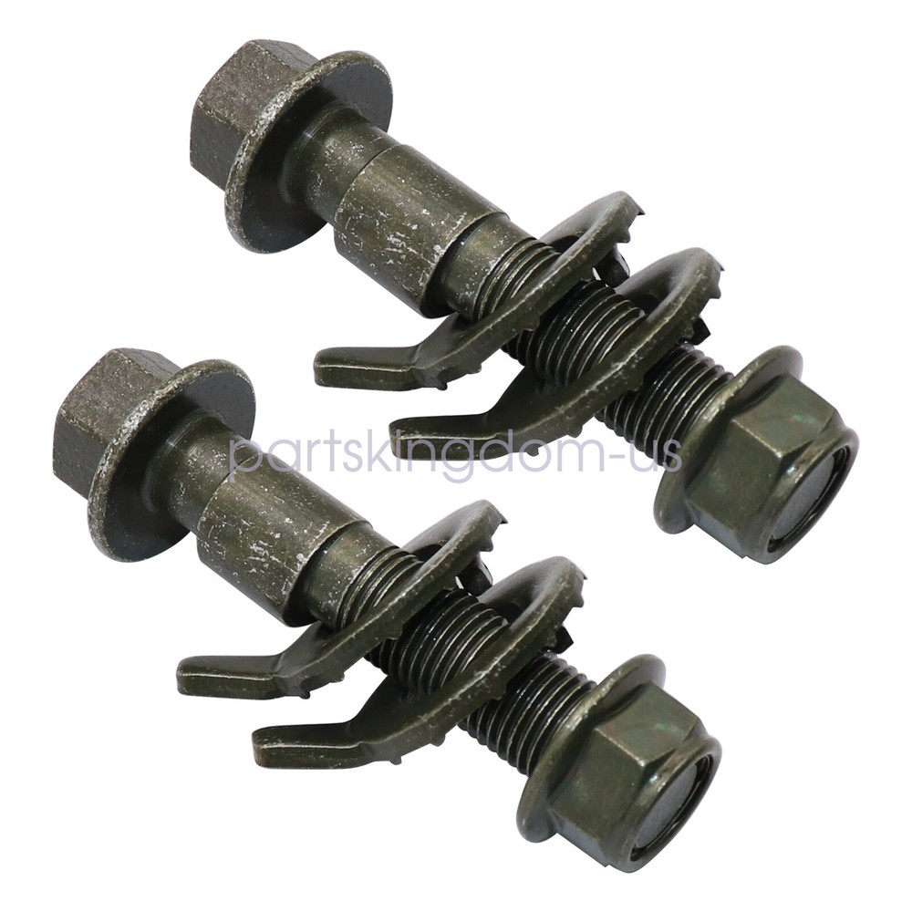 FOR Front Wheels Cam Bolts 2Kits 16mm Adjustable Camber Correction Alignment Kit