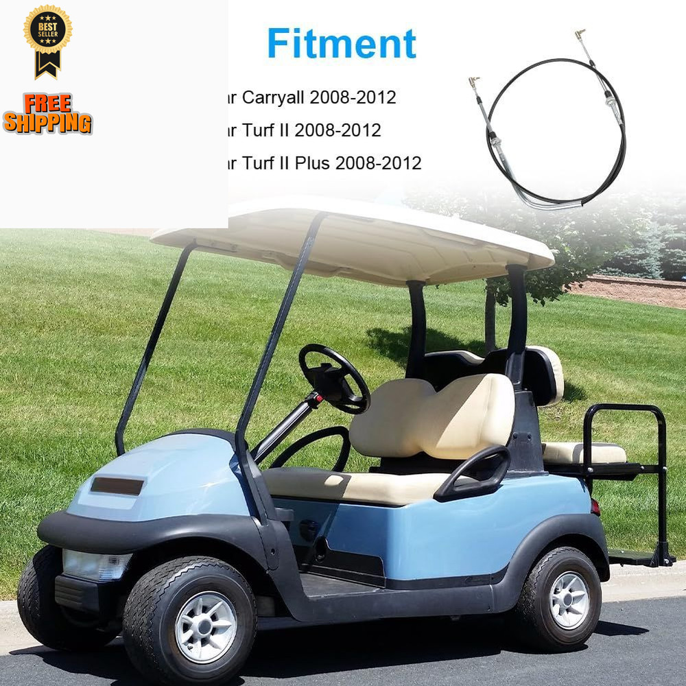 73" Golf Cart Forward and Reverse Transmission Shift Cable Compatible with...