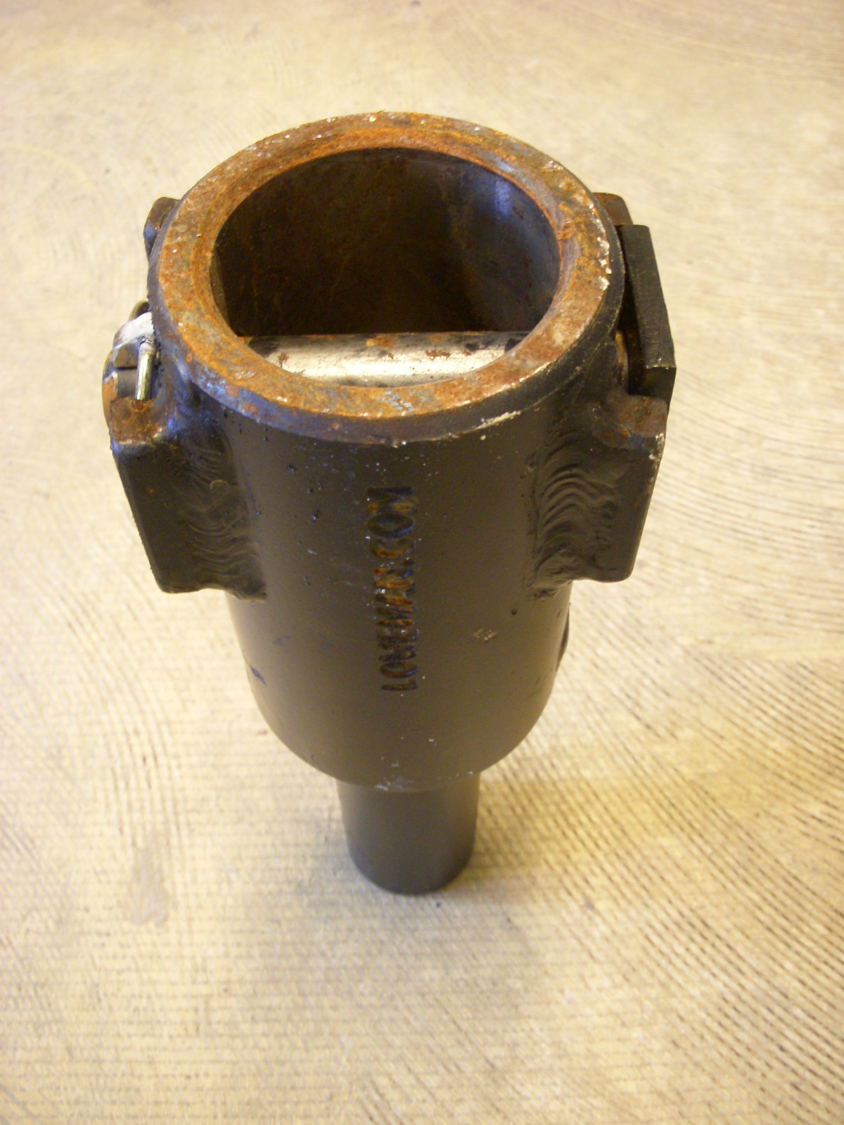 Lowe Auger Bit Post Hole Digger Adapter 2-9/16 to 2 Round