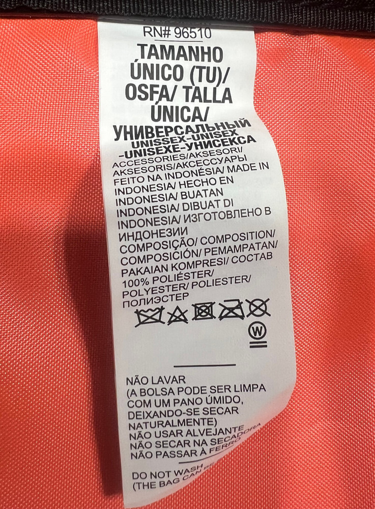 Under Armour Project Rock Top Loading Backpack UA Training Black White Classic