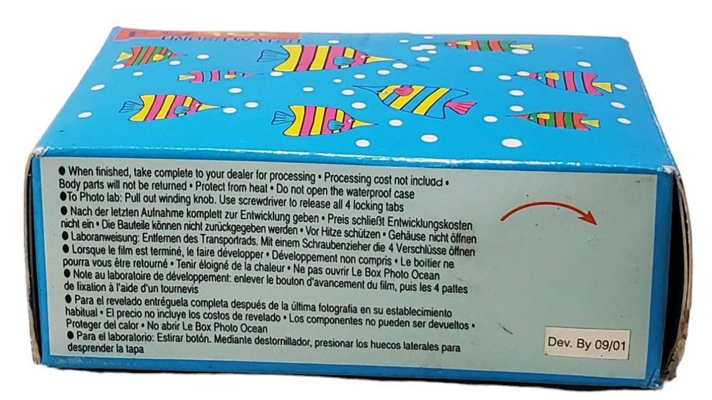 Vintage Disposable Force Underwater 35mm Camera NIB NOS