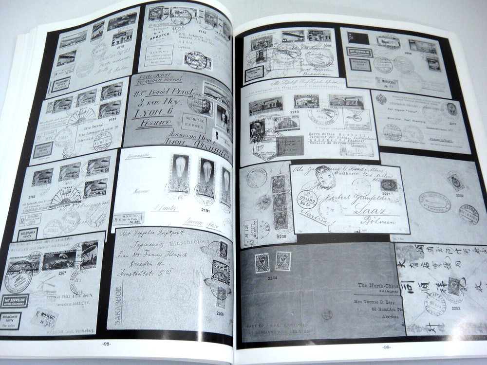 Cherrystone Stamp Auction Catalog 1997 Catapult Covers Airpost Zeppelin Covers