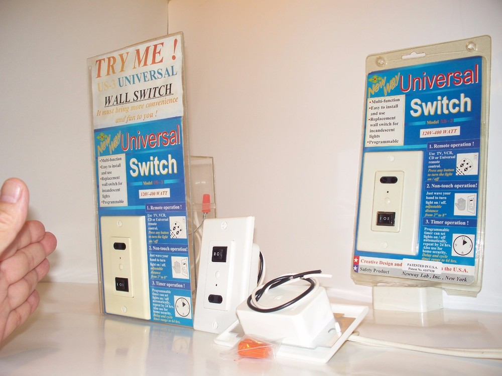 US-3 Smart Wall Switch: Touchless, Remote control, Timer wall Switch