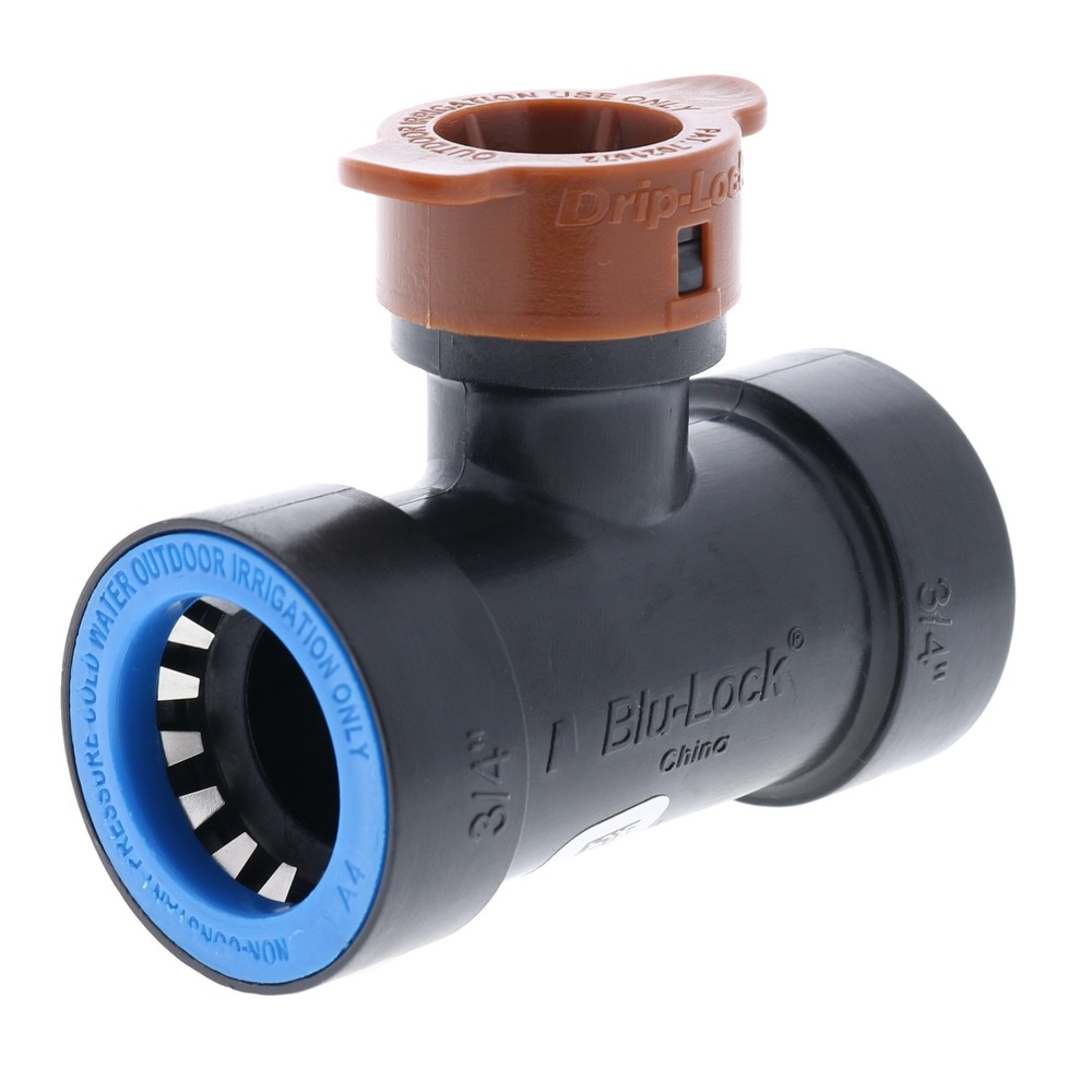 Hydro-Rain Blu-Lock x Drip-Lock Tee Adapter