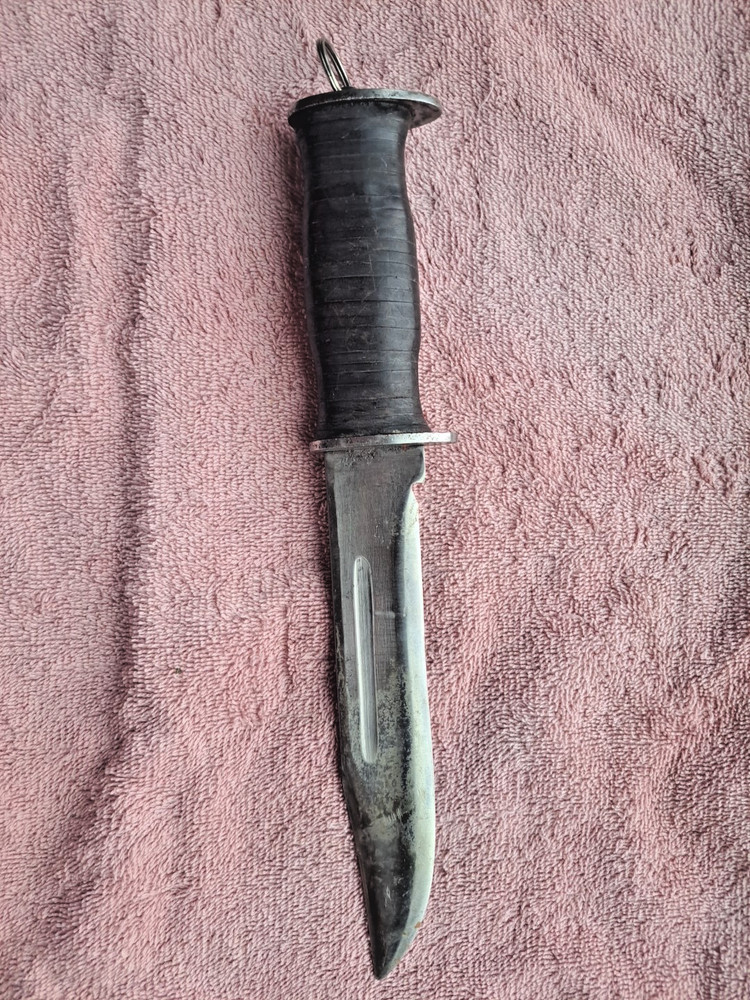 Original WWII EGW Fighting Knife Marked