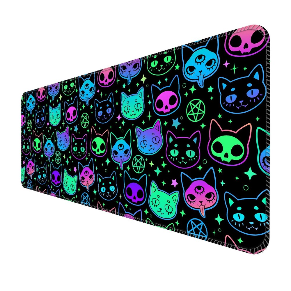 ALTEKO Large Gaming Mouse Pad, Computer Mouse Mat, Funny Desk Pad Protector Deco