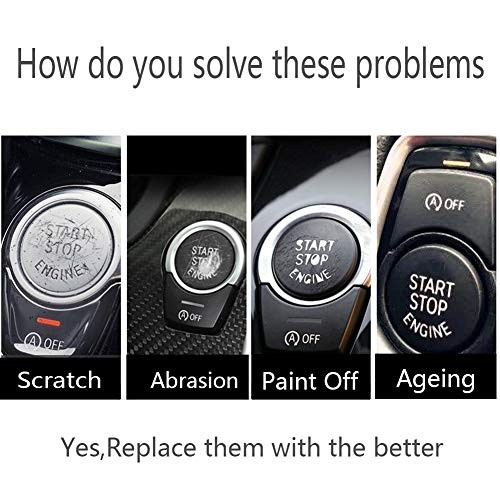 Crystal Style Engine Start Stop Switch Ignition Button fit F or G Chassis