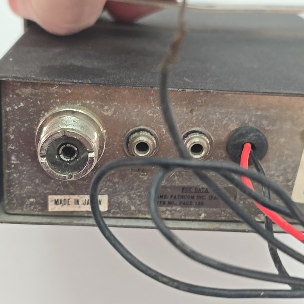 Vintage Pace model CB143 23CH CB Radio Transceiver Untested