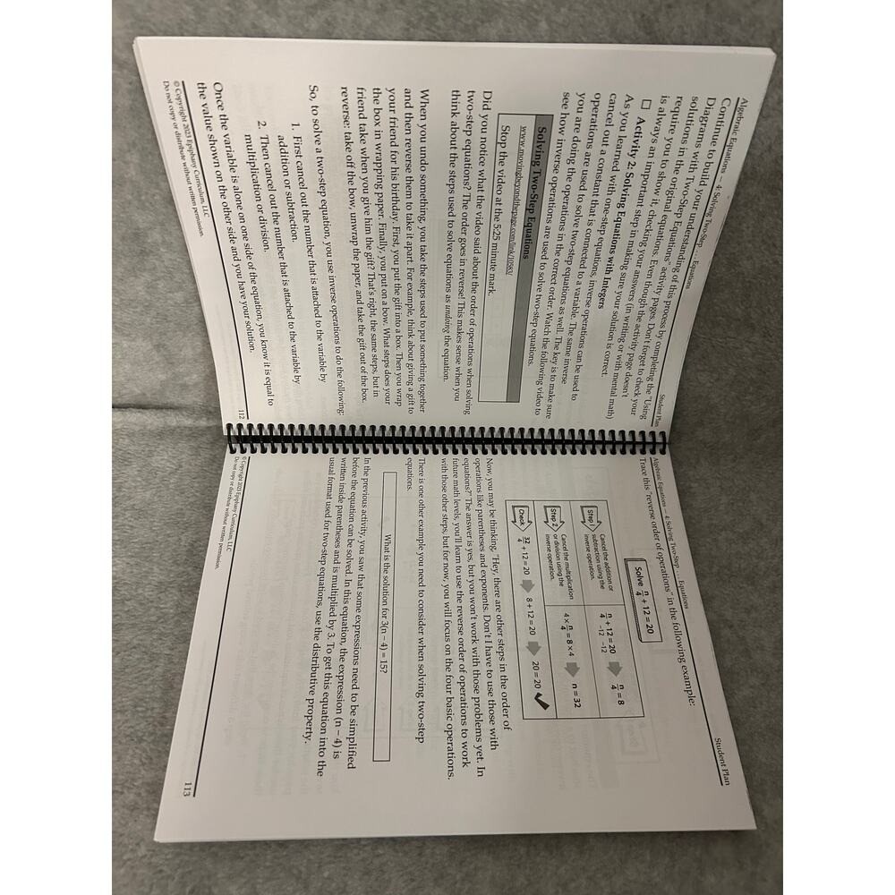 Algebraic Equations