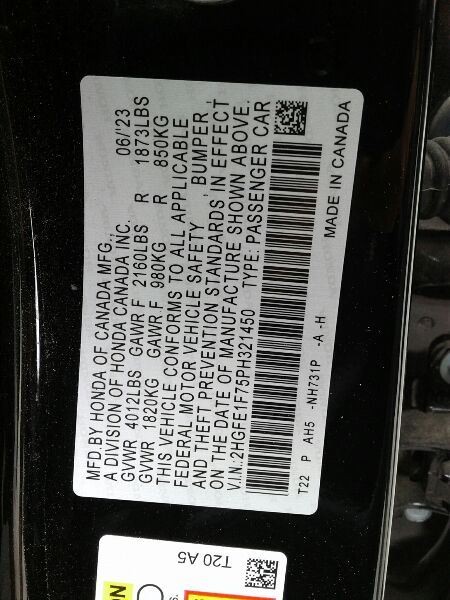 CIVIC 2023 Camera/Projector 119856