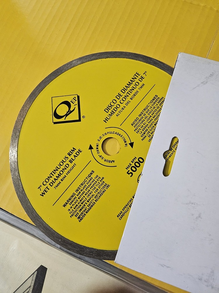 QEP 7" Professional Tile Saw Model 60083 NEW OPEN BOX 🔥 Read Description