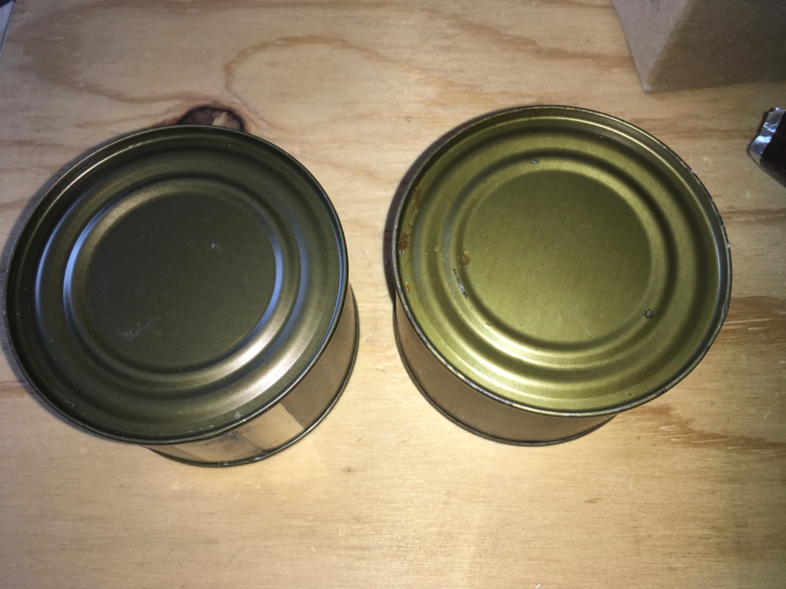 Vtg US MILITARY Meal Combat Individual B-1 Unit C RATION Pork Slices With Juices