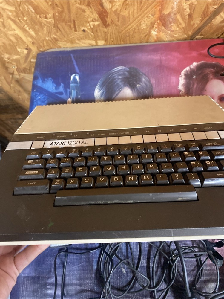Atari 1200XL Computer Game Console W/Atari 1010 Read Description