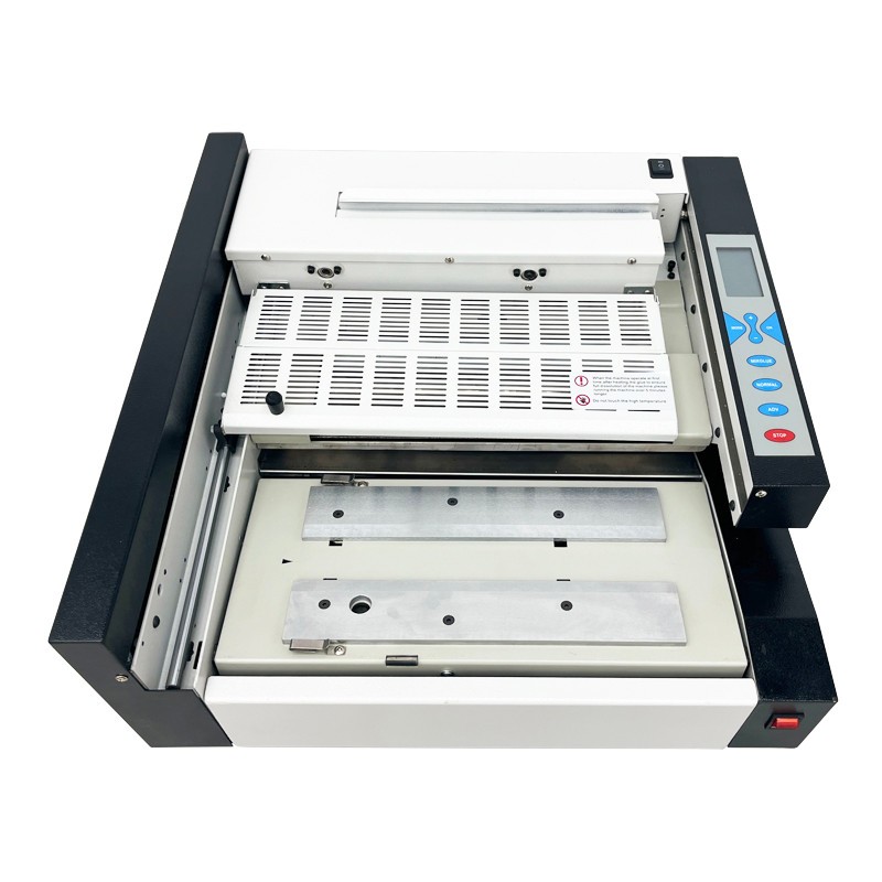 Glue Book Binding Machine 110V Automatic Hot Glue Book Binder With LCD screen