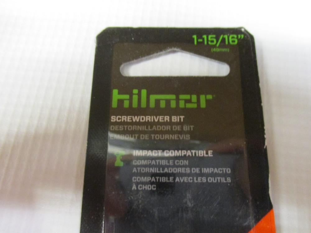 HILMOR 2-PACK #4-5 2" SLOTTED IMPACT BIT - 1937917