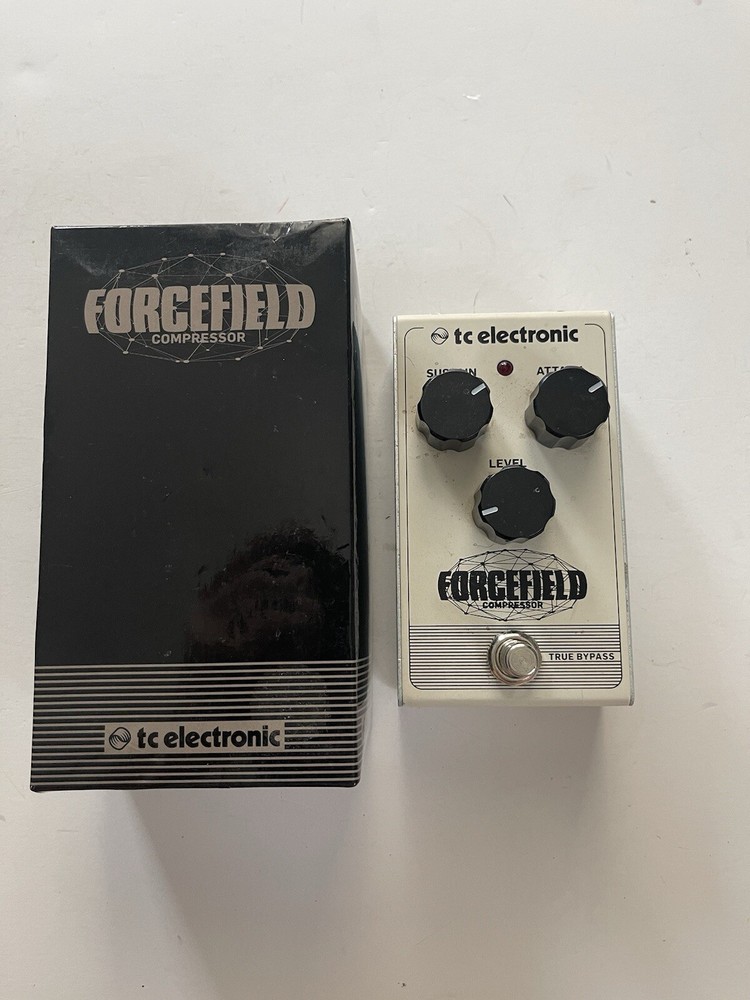 TC Electronic Forcefield Compressor Sustainer True Bypass Guitar Effect Pedal