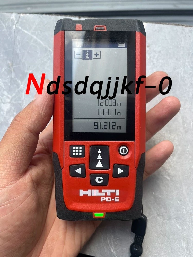 1PCS USED Hilti - PD-E Laser range meter PD-E 100%Good function  Free Shipping