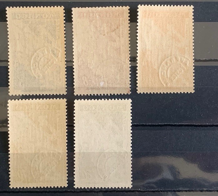 Monaco 1960 Pre -Cancelled Set Complete Used M95