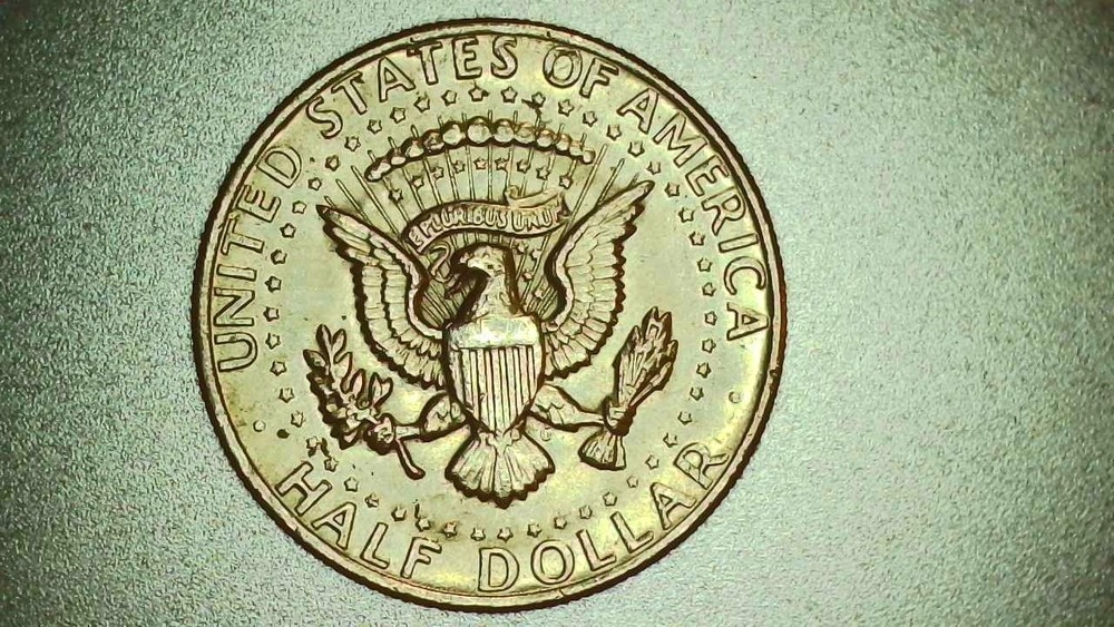 1977D Kennedy Half Dollar Error - Filled "D" Mint Mark - 278